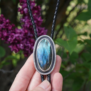 Lariat Bolo- Labradorite