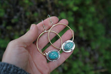 Load image into Gallery viewer, Montana Hoops- Turquoise
