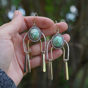 Arches Fringe Earrings