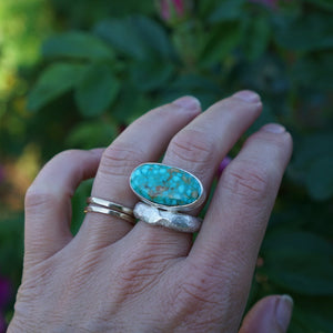 Terra Ring- Turquoise, Size 6