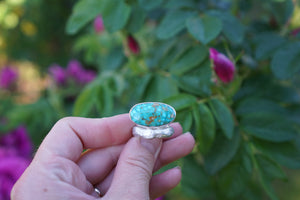 Terra Ring- Turquoise, Size 6