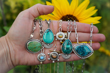 Load image into Gallery viewer, Ore Necklace 2.0- Lavender Turquoise
