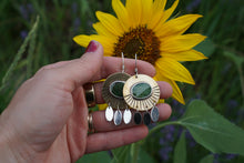 Load image into Gallery viewer, Sunrise Earrings- Wyoming Jade
