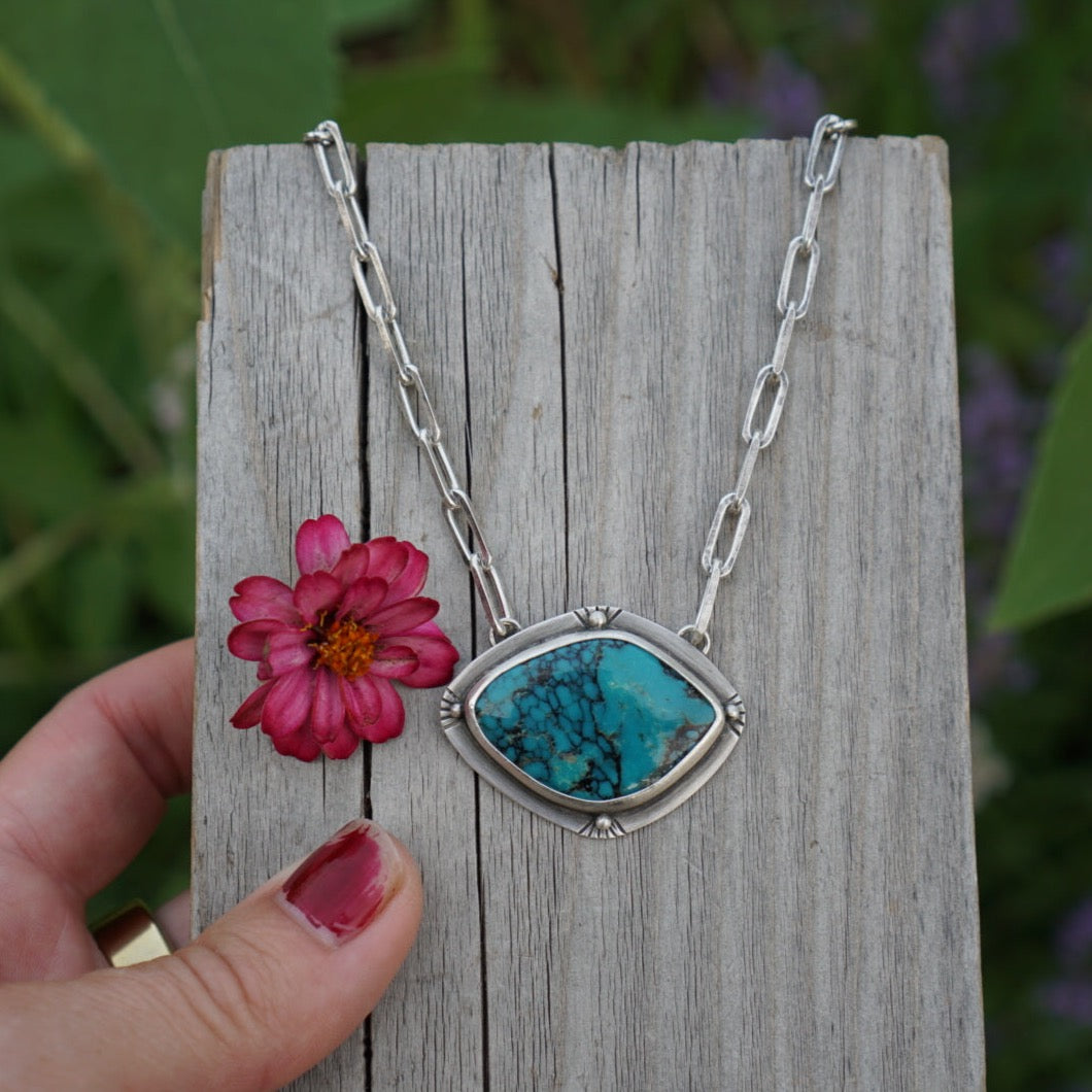 Lucy Necklace- Turquoise