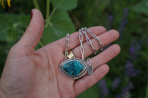 Lucy Necklace- Turquoise