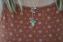 Load image into Gallery viewer, Crescent Lariat Necklace
