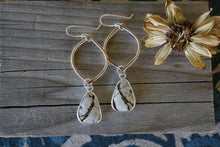 Load image into Gallery viewer, Venus Earrings- Wild Horse Magnesite + 14k Goldfill
