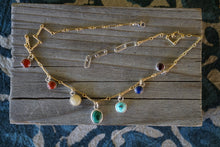 Load image into Gallery viewer, Rainbow Necklace- 7 Stones
