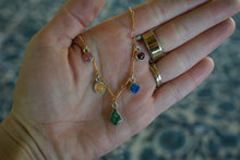 Load image into Gallery viewer, Rainbow Necklace- 5 Stones
