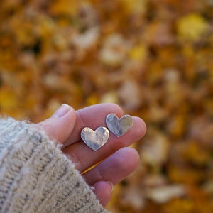 Heart Post Earrings