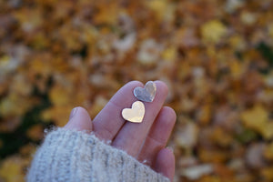 Heart Post Earrings