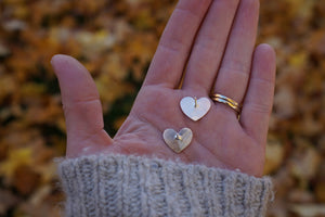 Heart Post Earrings