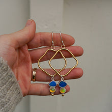 Load image into Gallery viewer, Rhode Hoops- Australian &amp; Ethiopian Opal
