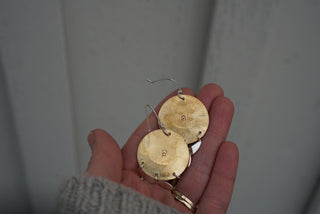Sunrise Earrings I- Sonoran Gem Turquoise