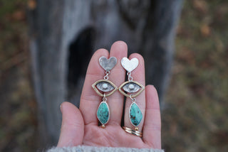 Tender Heart Post Earrings