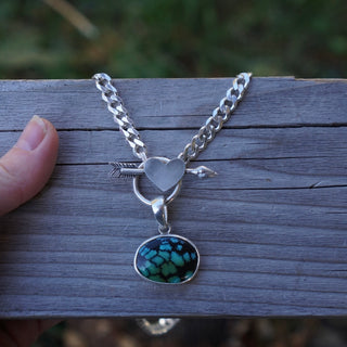 Cupids Arrow Toggle Necklace