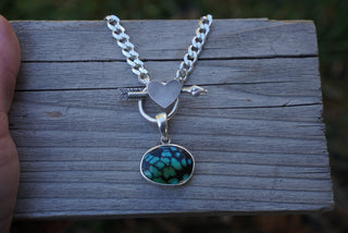 Cupids Arrow Toggle Necklace