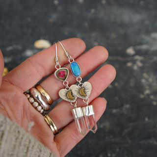 To The Moon Mismatch Dangles