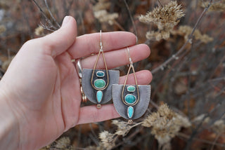 Shield Earrings