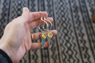 Rhode Hoops- Australian Opal + Amber