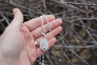 Floret Necklace- Lavender Turquoise