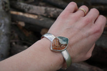 Load image into Gallery viewer, Horizon Cuff- Landscape Jasper
