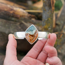 Load image into Gallery viewer, Horizon Cuff- Landscape Jasper
