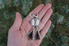 Load image into Gallery viewer, Yellowstone Earrings- MT Agate + Magnesite
