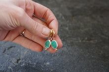 Load image into Gallery viewer, Little Minis Huggie Hoops- Turquoise
