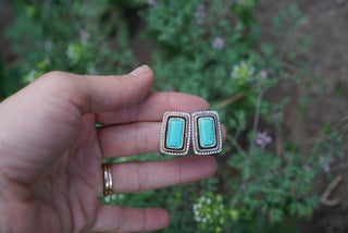 Held and Free Turquoise Bar Posts