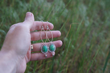 Load image into Gallery viewer, Birthstone Gaea Earrings- May: Chrysoprase
