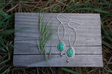 Load image into Gallery viewer, Birthstone Gaea Earrings- May: Chrysoprase
