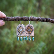 Load image into Gallery viewer, Protector Shield Earrings- Presale

