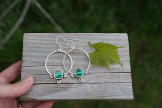Floret Hoops- Malachite