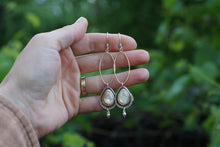 Load image into Gallery viewer, Birthstone Gaea Earrings- June: Mother of Pearl
