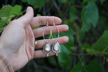 Load image into Gallery viewer, Birthstone Gaea Earrings- June: Mother of Pearl
