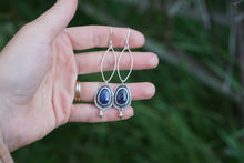 Load image into Gallery viewer, Birthstone Gaea Earrings- September: Sapphire
