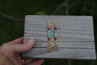 Southwest Rain Threader Earrings