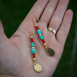 Southwest Rain Threader Earrings