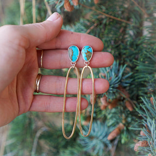 "Extra" Paperclip Posts- Turquoise