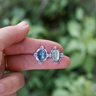 Floret Posts- Sister Stone Kyanite