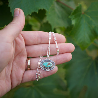 Floret Necklace- Sonoran Gem Turquoise