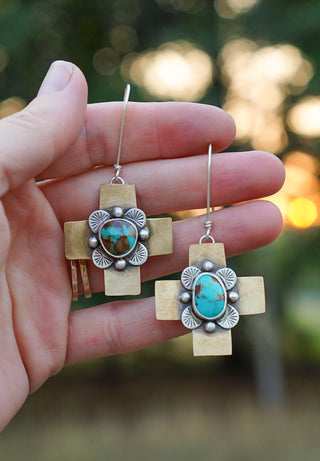 Plus Earrings- Turquoise