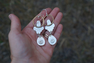 Sally Earrings- Turquoise + MT Wonderstone