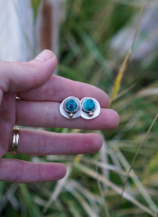 Ore Posts- Turquoise