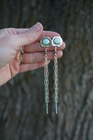 Ore Post Dusters- Lavender Turquoise