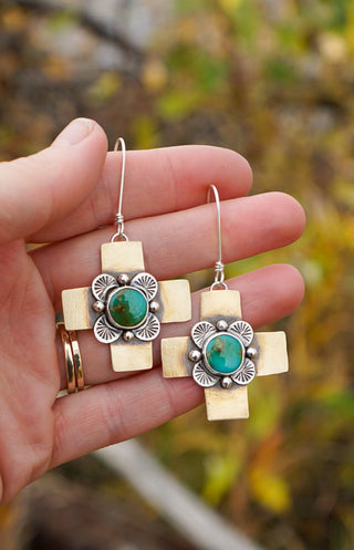 Plus Earrings- Turquoise