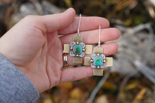 Plus Earrings- Turquoise