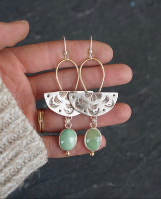 Sundown Earrings- Verde Valley Turquoise