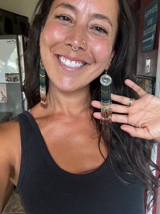 Miko x O&P Evil Eye Earrings